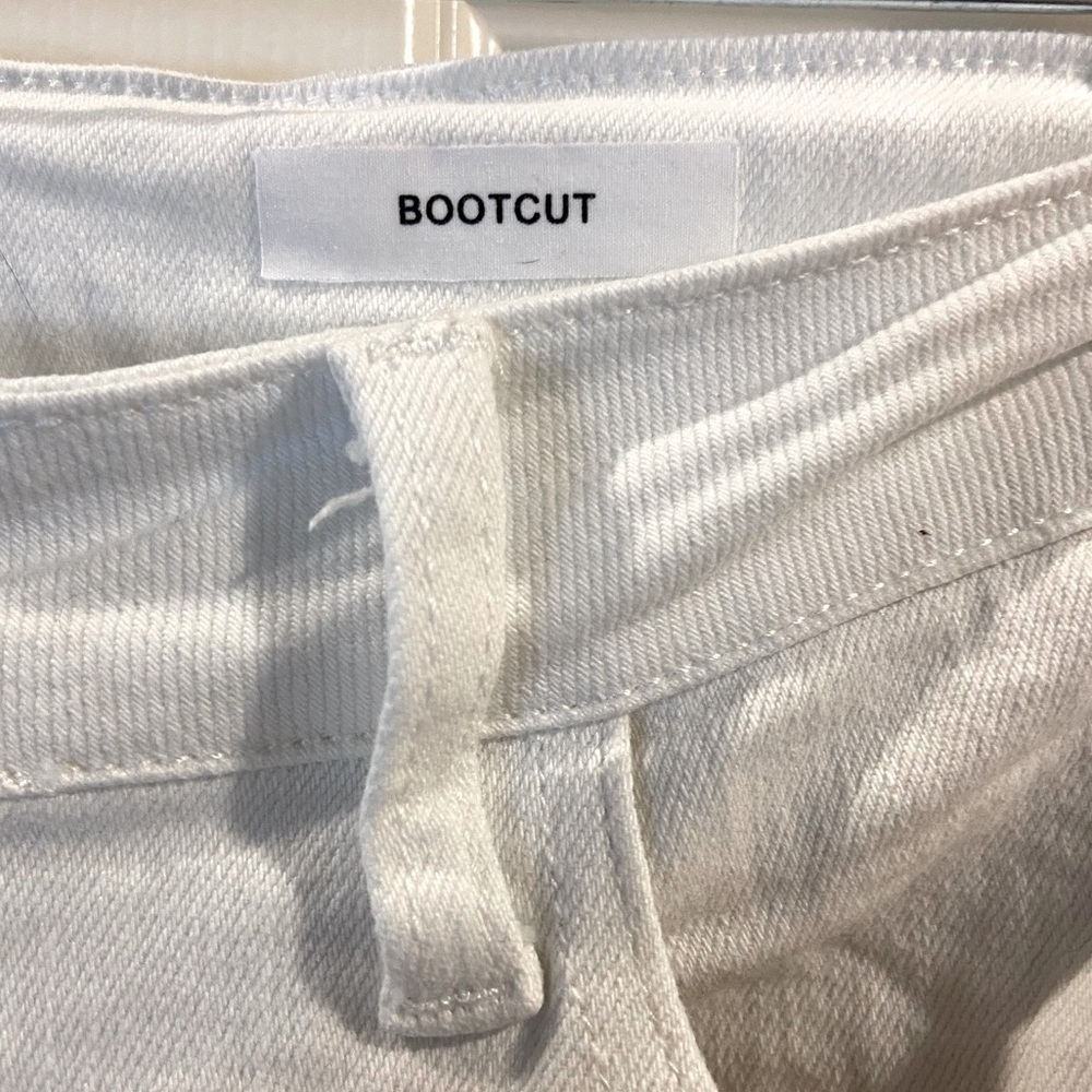 Judy Blue Jeans Women's 20W White Bootcut High Rise Stretch - Picture 3 of 4